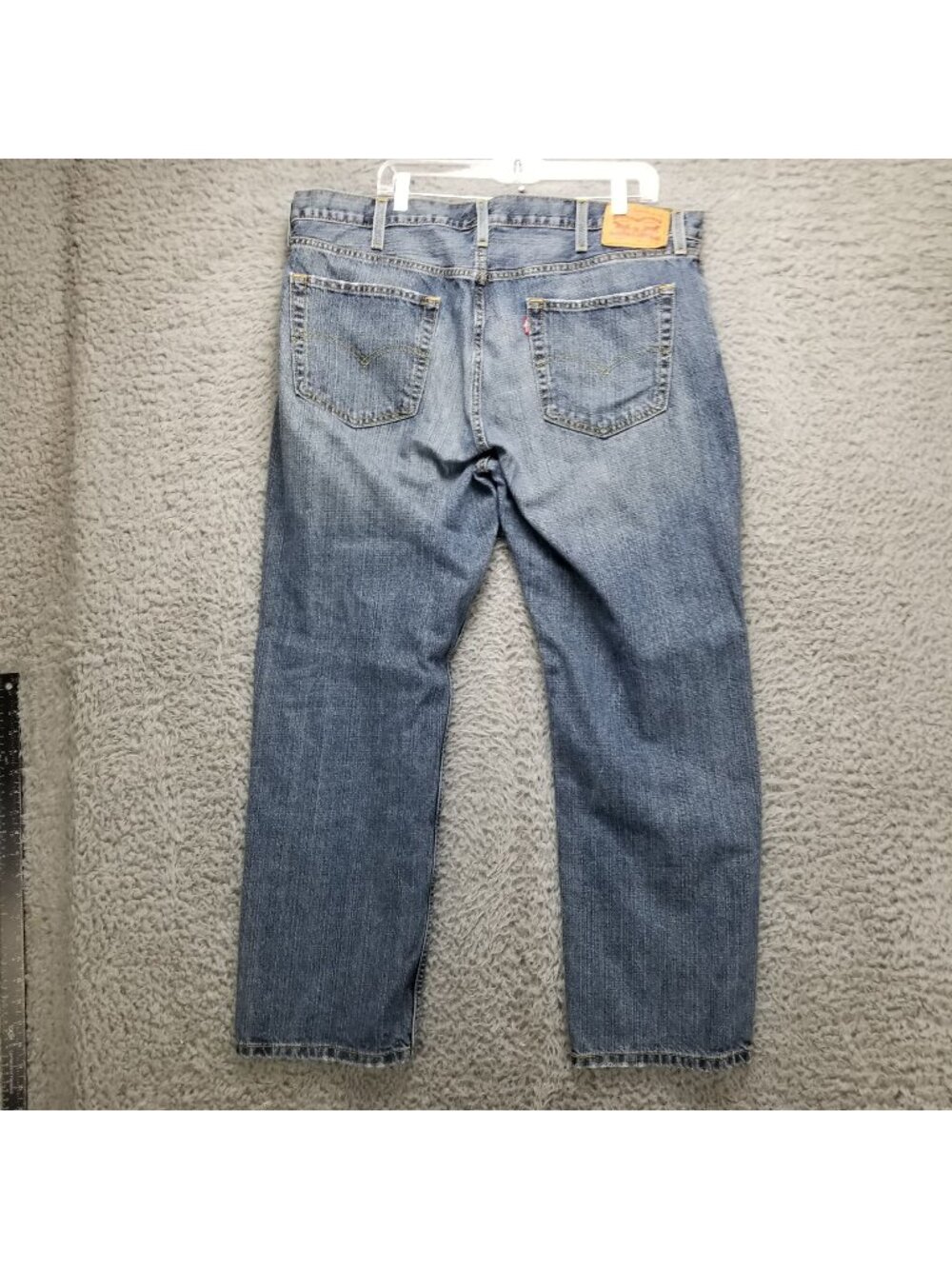 Levis Jeans Mens 40x30 Blue 559 Cotton Denim Relaxed Straight *Read*